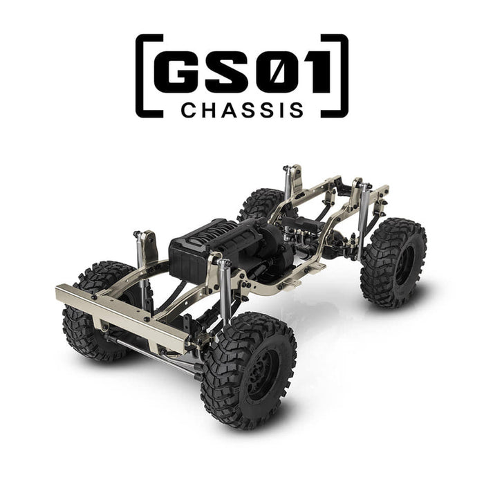 GMade 52011 1/10 Scale 4WD Military Sawback GS01 RTR Off-Road Performance Vehicle