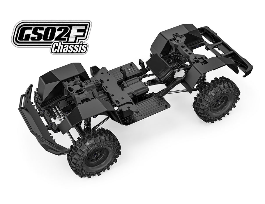 GMade 57010 1/10 Scale Komodo Double Cab TS 4x4 GS02F Off-Road Crawler Aventure Vehicle Kit