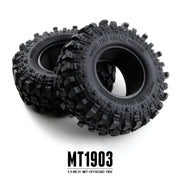 Gmade 70284 1.9 MT1903 Off-Road Tires for 1/10 Crawler 2 Pack