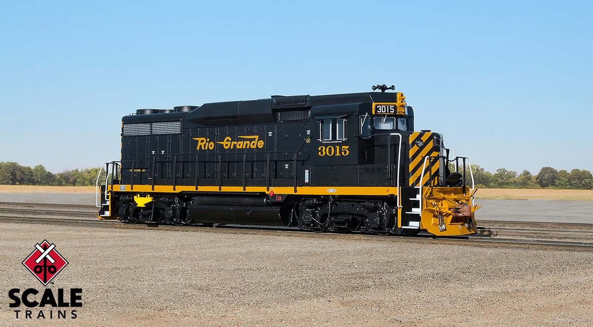 ScaleTrains Rivet 33368 HO Scale EMD GP30 Rio Grande "Small" D&RGW 3015 DCC LokSound