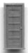 Grandt Line 5021 HO Scale 5 Panel Door (3 Pieces)