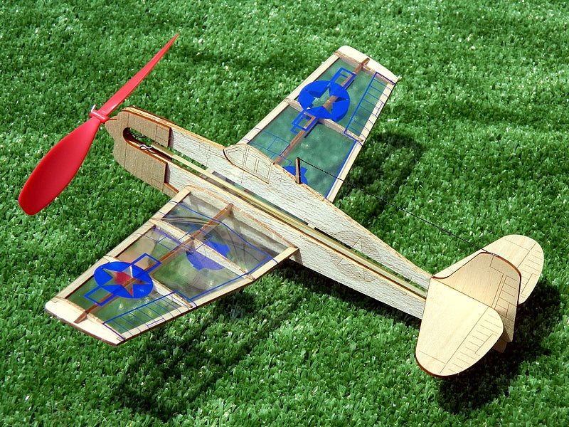 Guillows 4503 US Hellcat Fighter Mini Laser Cut Airplane Kit