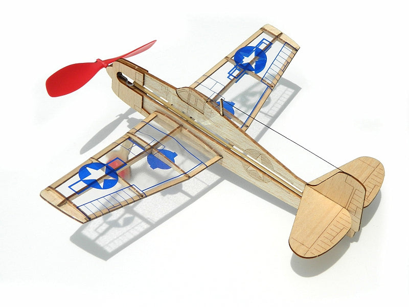 Guillows 4503 US Hellcat Fighter Mini Laser Cut Airplane Kit