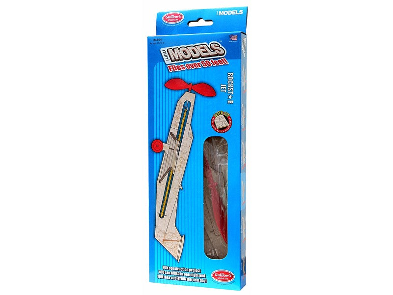 Guillows 4504 Rockstar Jet Mini Laser Cut Airplane Kit