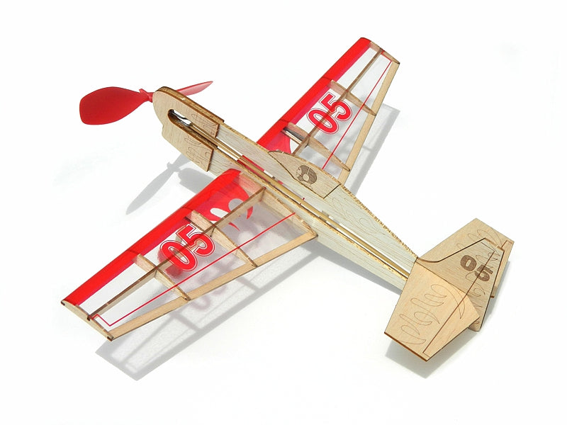 Guillows 4505 Stunt Flyer Mini Laser Cut Jet Airplane Kit