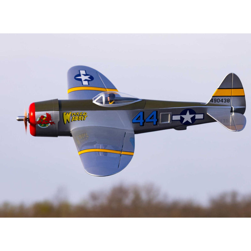 Hanger 9 3380 P-47 Thunderbolt PNP Balsa Wood Airplane Kit