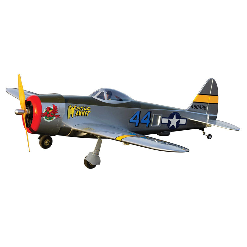 Hanger 9 3380 P-47 Thunderbolt PNP Balsa Wood Airplane Kit