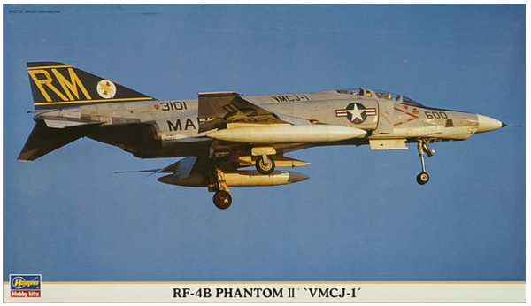 Hasegawa 00935 1/72 RF-4B Phantom II 'VMCJ-1' - NOS — White Rose