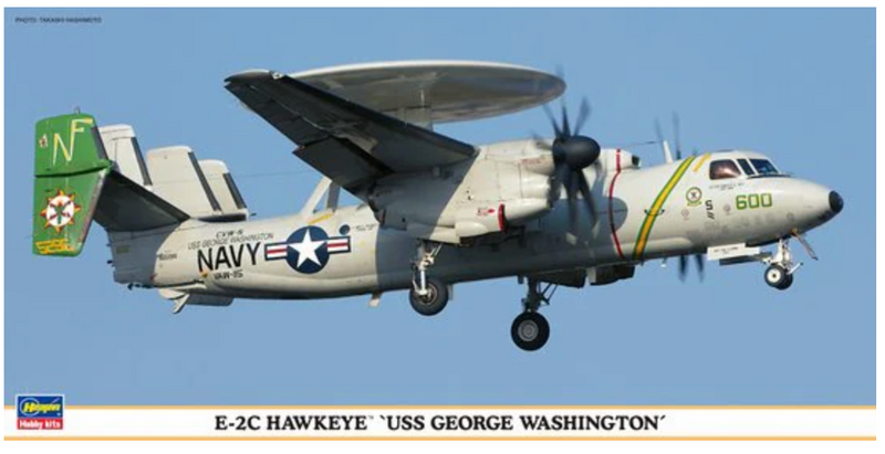 Hasegawa 00975 1/72 E-2C Hawkeye 'USS George Washington' NOSHasegawa 00975 1/72 E-2C Hawkeye 'USS George Washington' NOS