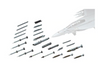 Hasegawa 36117 1/48 Weapons E - US Air to Air Missiles & Target Pods