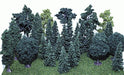 Heki Mini Forrest 303 Assorted 2.5" to 4" Trees 24 Pack