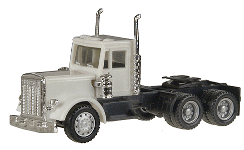 Herpa 15232 HO Scale Peterbilt Conventional Tractor Unpainted