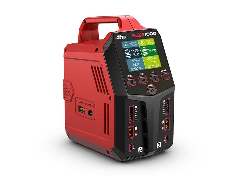 HiTec 44401 RDX2 Pro High Power 1000W Multi-type RC Battery Charger and Power Supply