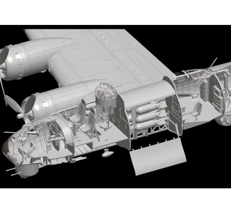 HK Models 01F001 1/48 B17G Flying Fortress Early Heavy Bomber Plastic Model Kit