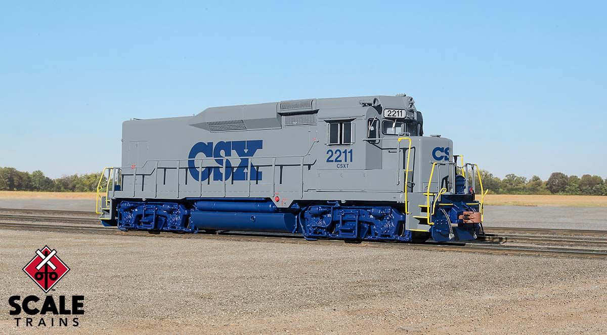 ScaleTrains Rivet 33359 HO Scale EMD GP30 CSX/Stealth “G” 2211