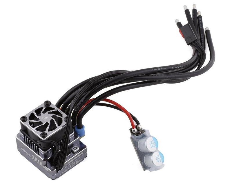 HOBBYWING 30112617 XERUN XR10 Pro G2S Elite Brushless ESC - Midnight Silver