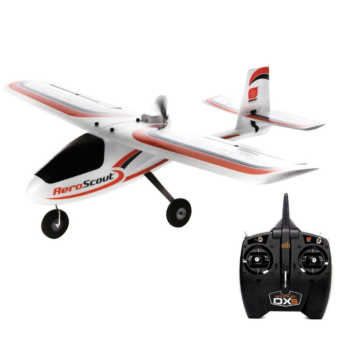 Hobbyzone HBZ380001 AeroScout S 1.1m RTF Basic with SAFE Electric Airplane