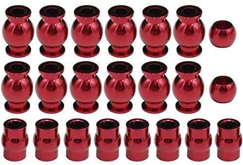 Hot Racing HRAATF160B02 22 Piece Aluminum Pivot Ball Set for Arrma 3S