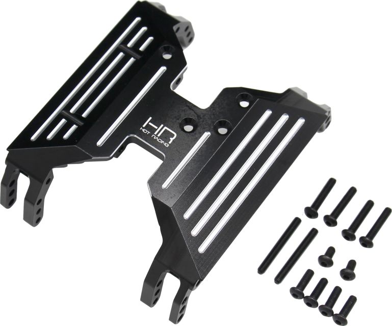 Hot Racing HRAAUTB133M01 Aluminum Multi Mount Skid Plate for UTB Capra