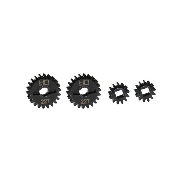 Hot Racing HRAAUTB813X Metal 13-22T Overdrive Portal Gears for UTB Capra