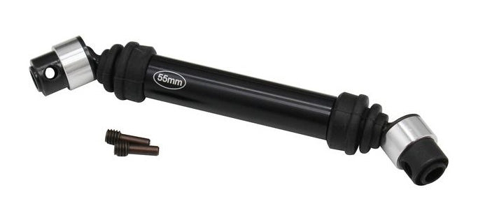 Hot Racing HRACVD110T25 Lightweight Metal Splined CVD Driveshaft for Gen8 SCX10 Wraith 110-135mm
