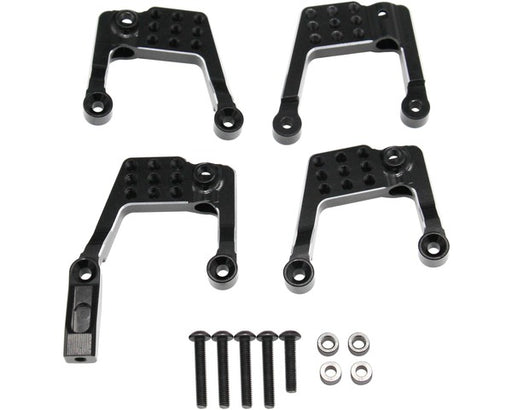 Hot Racing HRAEDR28301 Aluminum Front & Rear Adjustable Shock Towers for Enduro