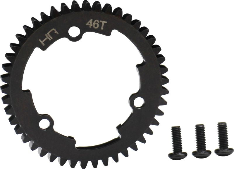 Hot Racing HRAERVT46M01 Mod 1 Steel Spur Gear 46T for XO-1 E-Revo 2 and X-Maxx