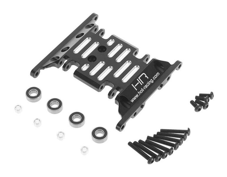 Hot Racing HRASCX133M01 Aluminum Multi Mount Skid Plate for SCX10