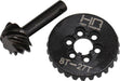 Hot Racing HRASCXT9308 Heavy Duty Steel Bevel Overdrive Gear Set 30T/8T 0.9 Module 3.375 Ratio for A