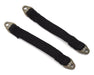Hot Racing HRASLS90T1111 Suspension Travel Limit Straps 90mm Gunmetal 2 Pack