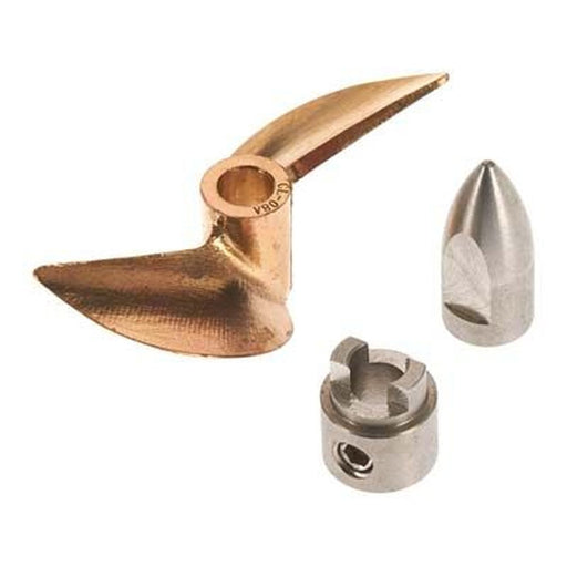 Hot Racing HRASPN1000E Brass Prop Set with Drive Dog for Traxxas Spartan and DCB M41