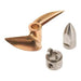 Hot Racing HRASPN1000E Brass Prop Set with Drive Dog for Traxxas Spartan and DCB M41