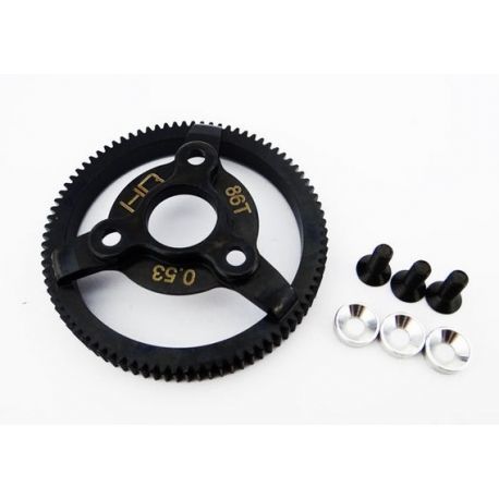 Hot Racing HRASTE886 Steel 87T 48P Spur Gear for Traxxas 2WD Slash Stampede Rustler