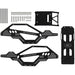Hot Racing HRASXTF14RR01 Aluminum Rock Racers Conversion for SCX24