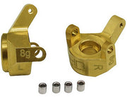 Hot Racing HRASXTF21H Brass Front Steering Knuckles for SCX24