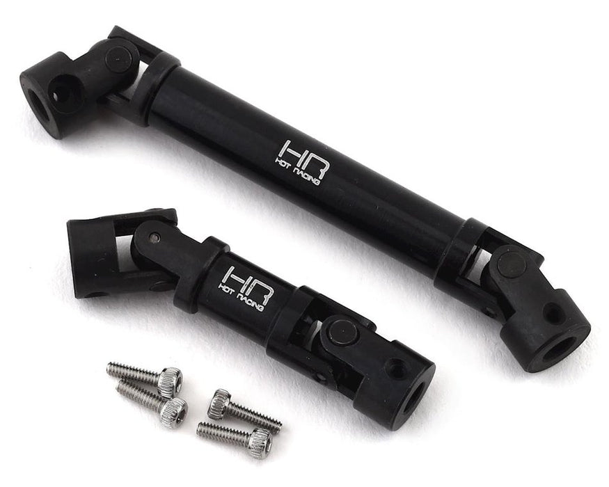 Hot Racing HRASXTF3701 Steel Center Driveshafts 107-142mm for SCX24