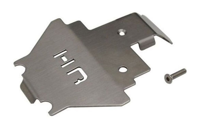Hot Racing HRATRXF332C Stainless Center Skid Plate for TRX-4