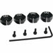 Hot Racing HRATTX10X01 Aluminum 12mm Hex Wheels Drive for Losi 22S