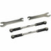 Hot Racing HRATTX5401 Black Aluminum Front Turnbuckles for Losi 22S