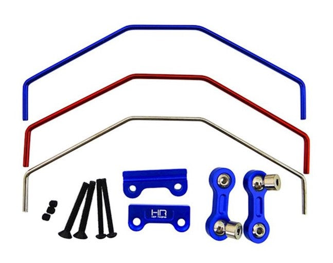 Hot Racing HRAXMX311X06 Aluminum Sway Bar Kit Front or Rear for Traxxas X-Maxx