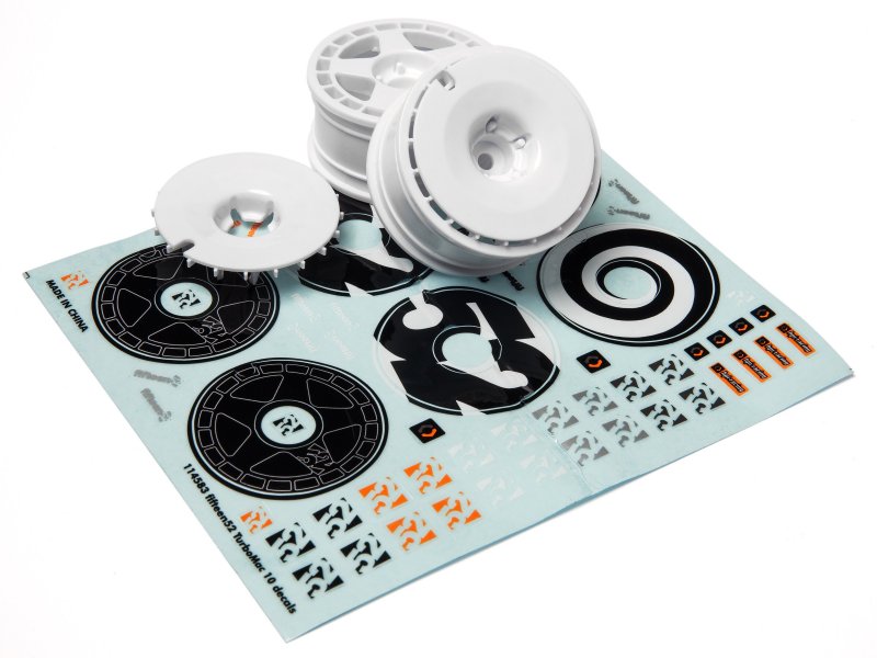 HPI 114637 Fifteen52 Turbomac Wheel White 2 Pack