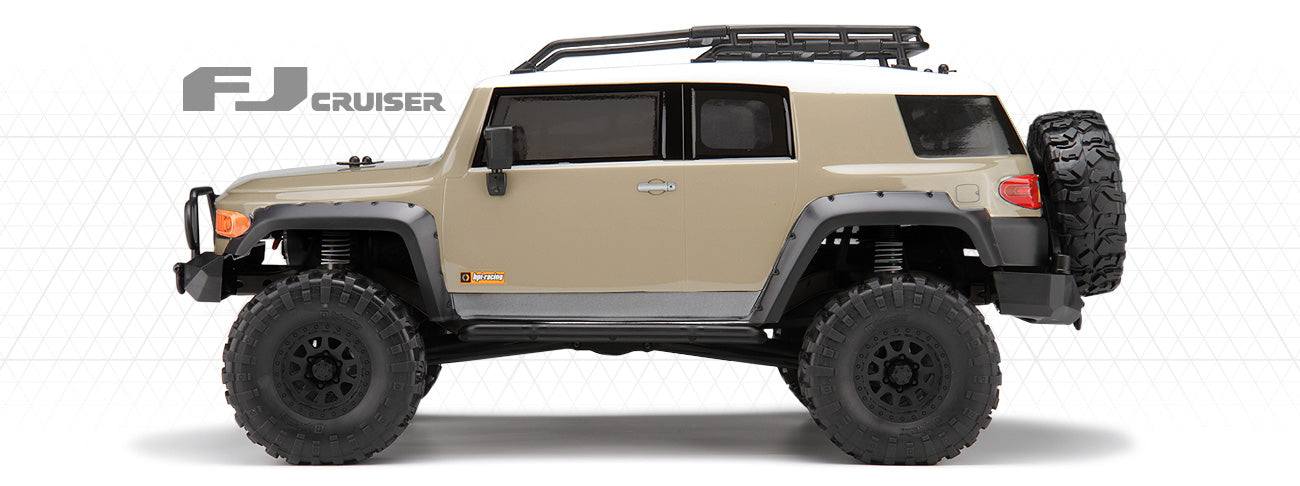 HPI 117165 1/10 RTR Venture Toyota FJ Cruiser Sandstorm Beige