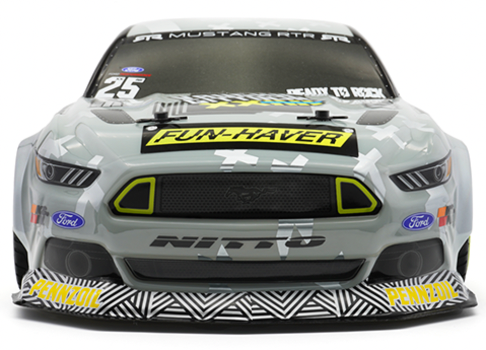 HPI 120094 1/10 4x4 Brushed Sport 3 Drift VGJR Fun Haver Ford Mustang V2