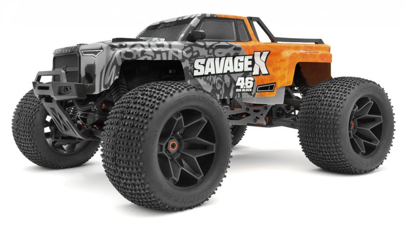 HPI 160100 1/8 4x4 SavageX 4.6 GT-6 Nitro Monster Truck