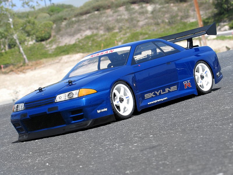 HPI 17515 Nissan Skyline R32 GT-R Clear Body 200mm Wheelbase
