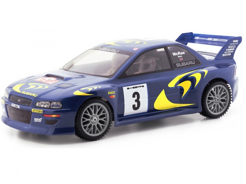 HPI 7049 Subaru Impreza WRC 98' Clear Body 200mm Wheelbase