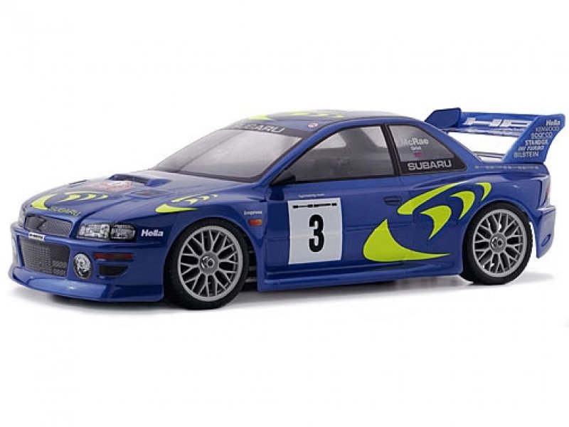 HPI 7312 Subaru Impreza WRC 98' Clear Body 190mm Wheelbase