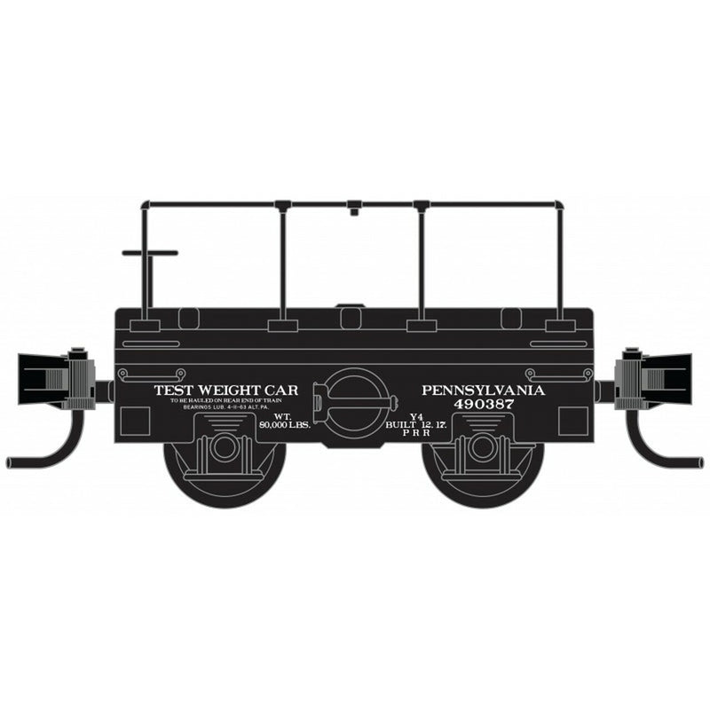 Micro-Trains (121 00 150) Scale Test Car Pennsylvania Railroad PRR 490387