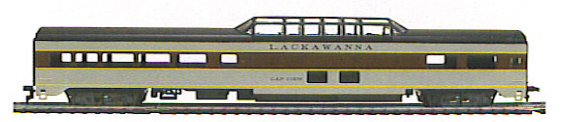 IHC 48147 HO Scale PS Smooth-Side Vista Dome Lackawanna " Gap View" DL&W -  NOS