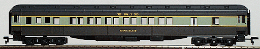 IHC 49247 HO Scale Heavyweight 12-1 Sleeper Erie "Scenic Island" -  NOS